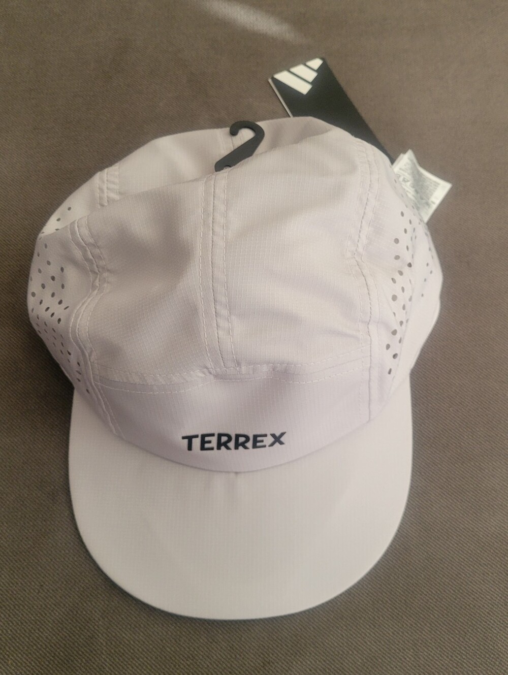 Adidas Terrex Climacool Running Trail Hat Cap Beige One Size Adjustable NEW